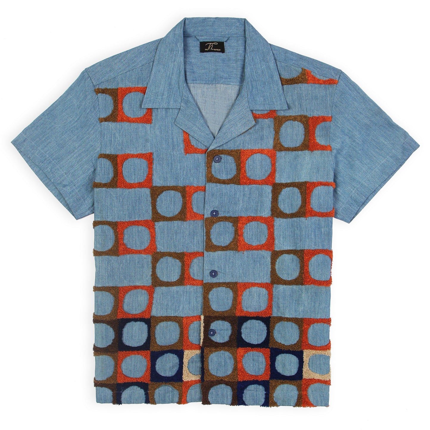 DENIM DOT FUSION SHIRT