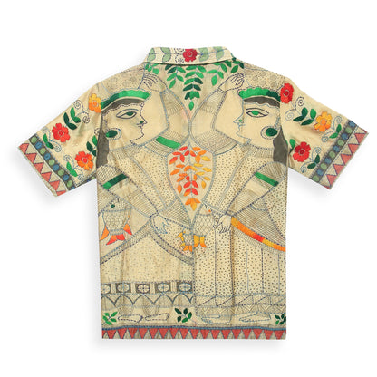 FOLK ART EMBROIDERED SHIRT