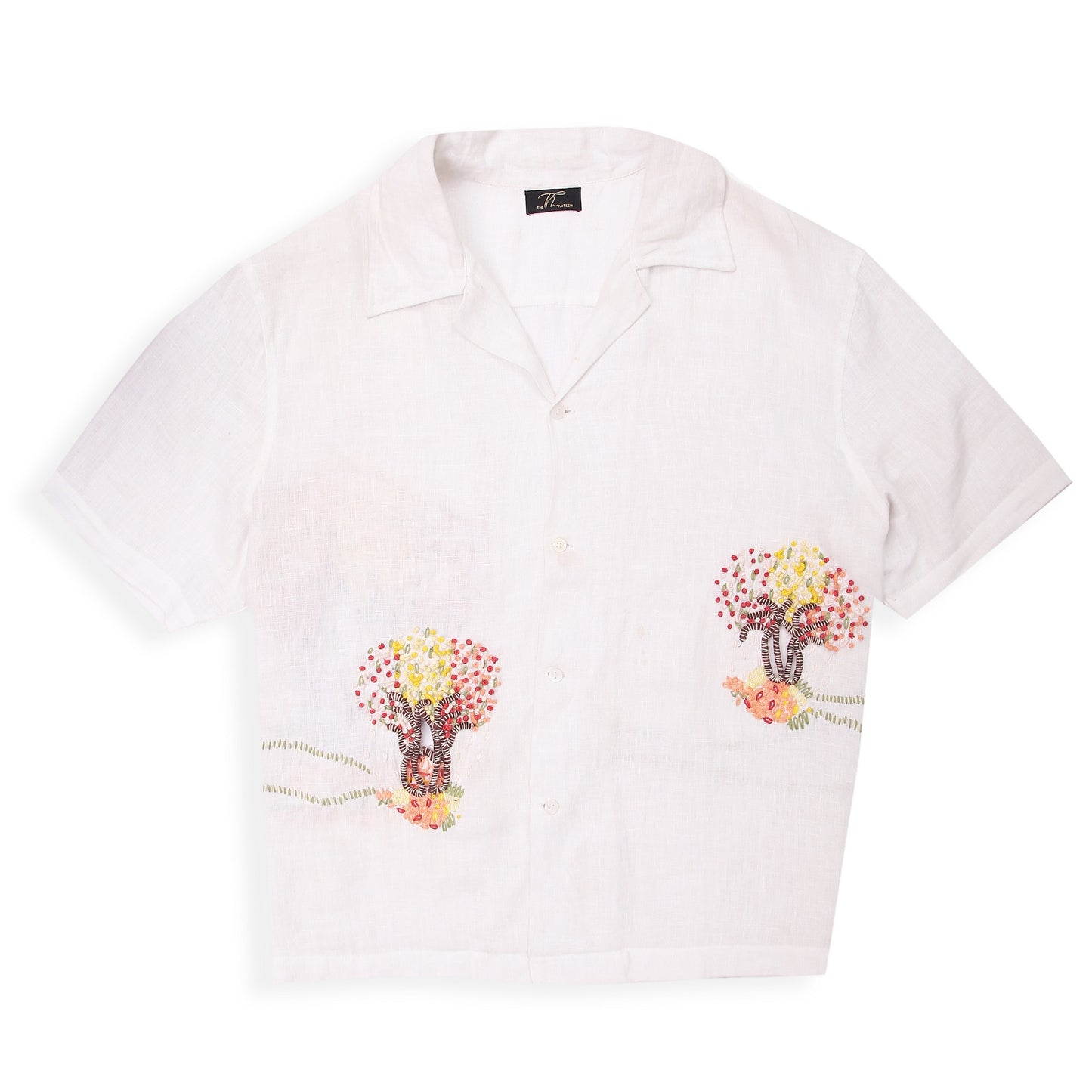 TREE EMBRACE LINEN SHIRT