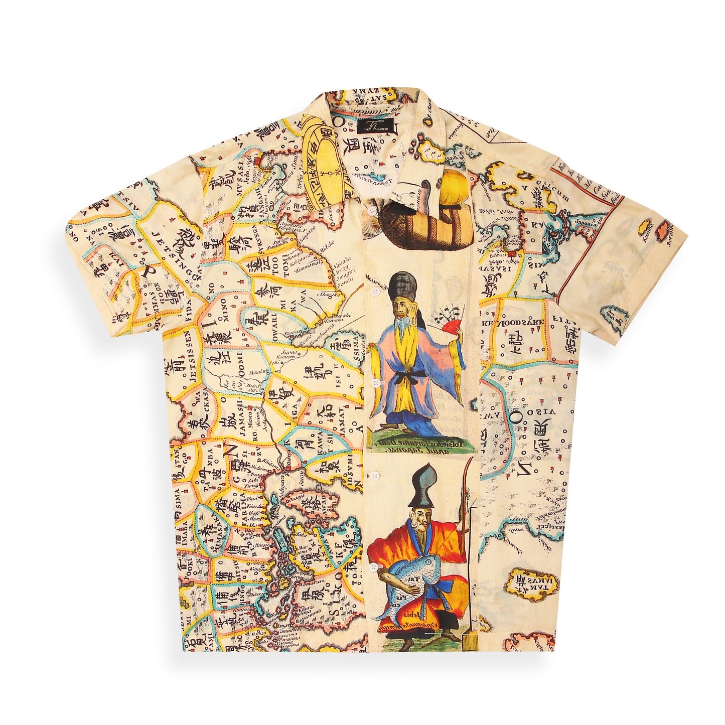 SILK MAP SHIRT