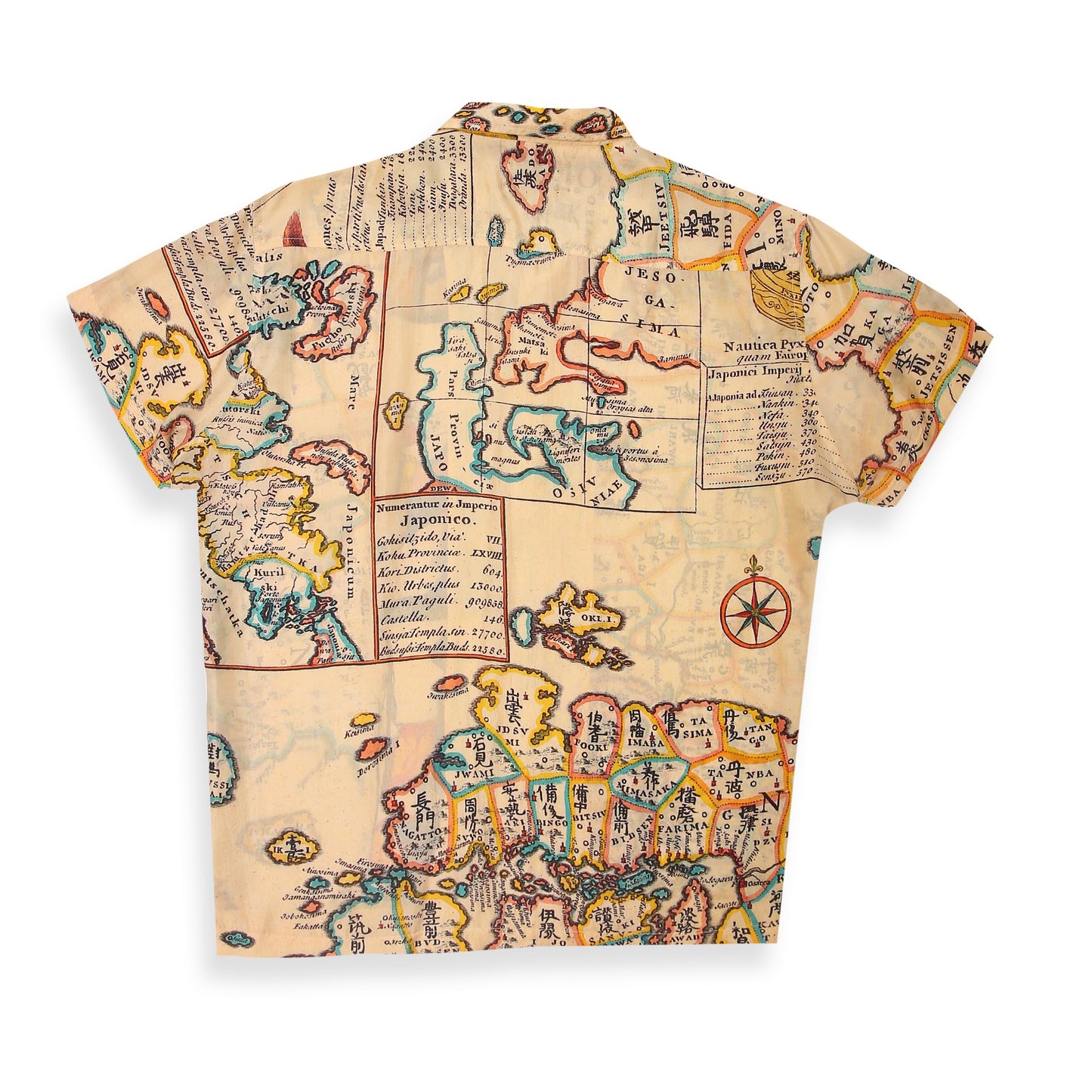 SILK MAP SHIRT